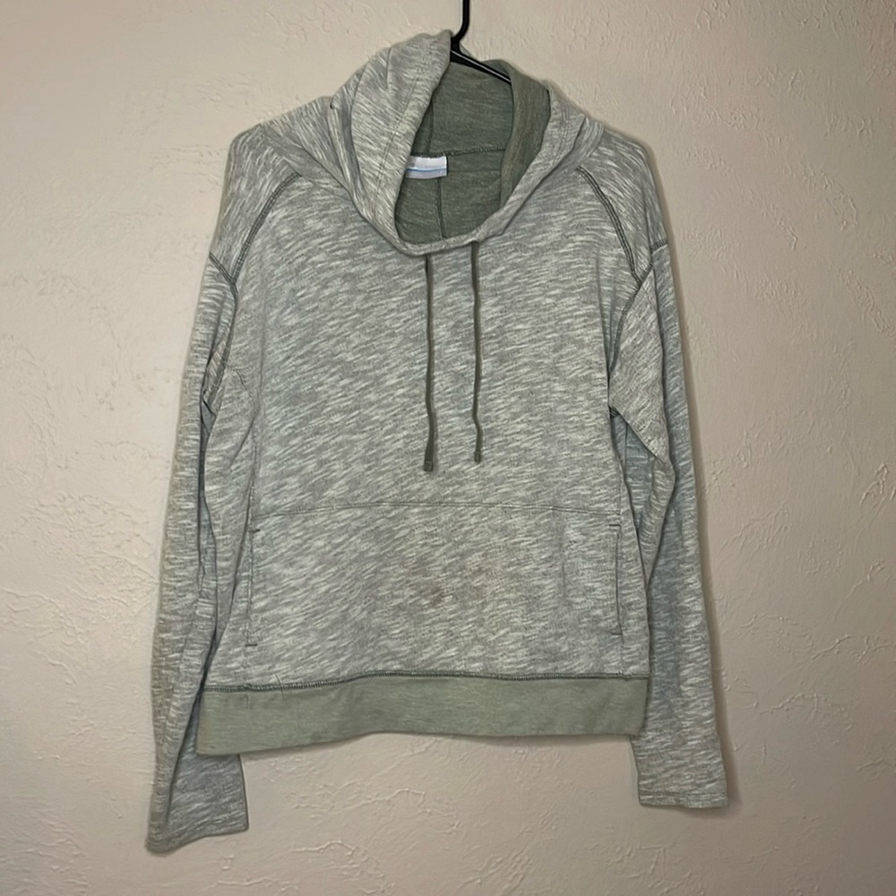 Columbia Lightweight Light Green Hoodie